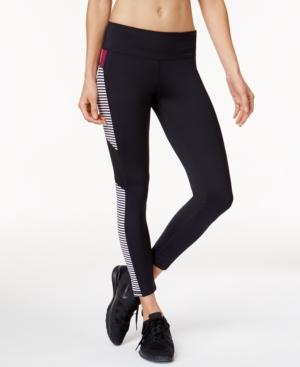 Ideology Cropped Striped Leggings, Created For Macy's