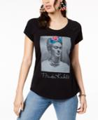 True Vintage Cotton Caviar-embellished Frida-graphic T-shirt