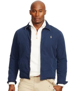 Polo Ralph Lauren Big And Tall Poplin Windbreaker
