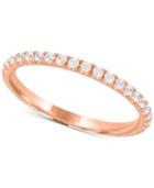 X3 Certified Diamond Wedding Band In 18k Gold, White Gold Or Rose Gold (1/4 Ct. T.w.), Created For Macy's