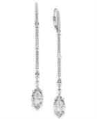 Danori Crystal Linear Drop Earrings, Created For Macy's