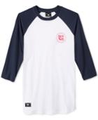 Lrg Men's Raglan-style Baseballe T-shirt