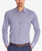 Boss Men's Slim-fit Striped Button-down Shirt