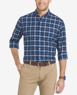 Izod Men's Saltwater Plaid Shirt