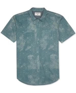 Billabong Revival Diamond Print Short-sleeve Button-down Shirt