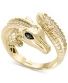 Safari By Effy Diamond Crocodile Ring (1/3 Ct. T.w.) In 14k Gold