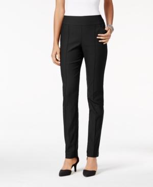 Style & Co. Pull-on Seamfront Skinny Pants, Only At Macy's