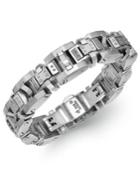 Men's Rivet Bracelet In Stainless Steel