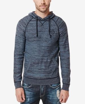 Buffalo David Bitton Men's Watext Space-dye Graphic-print Hoodie