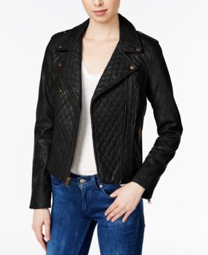 Levi's Quilted Faux-leather Moto Jacket
