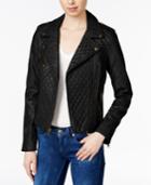 Levi's Quilted Faux-leather Moto Jacket