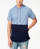 American Rag Men's Colorblocked Short Sleeve Hoodie, Created For Macy's