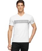 Calvin Klein Mesh-print Logo T-shirt