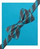 Alfani Spectrum Winston Stripe Pre-tied Bow Tie And Pocket Square Set, Only At Macy's