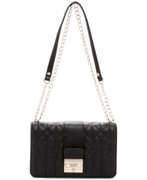 Guess Kalen Small Quilted Convertible Flap Crossbody