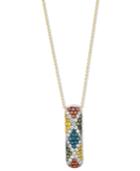 Le Vian Mixberry Diamond Patterned Pendant (1 Ct. T.w.) In 14k Gold