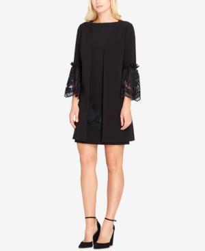 Tahari Asl Lace-sleeve Dress Suit