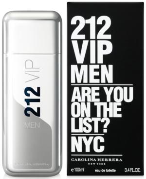 212 Vip By Carolina Herrera For Men Eau De Toilette, 3.4 Oz