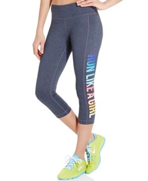 Ideology Graphic-print Cropped Leggings