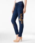 Style & Co Sequined Curvy Skinny Jeans, Created For Macy's