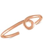 Rachel Rachel Roy Rose Gold-tone Loop Cuff Bracelet