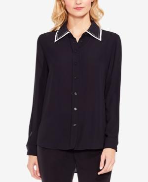 Vince Camuto Contrast-collar Shirt