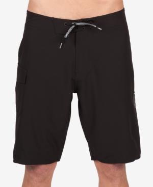 Volcom Men's Costa Solid Graphic-print Logo Boardshorts