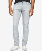 Calvin Klein Men's Slim-fit Over Bleach Jeans