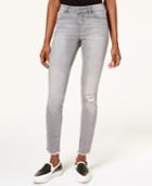 Armani Exchange Distressed Skinny Jeans