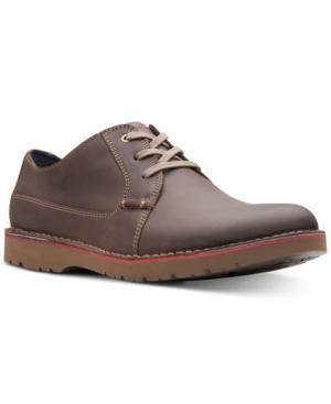 Clarks Men's Vargo Plain Leather Oxfords, Created For Macy's Men's Shoes