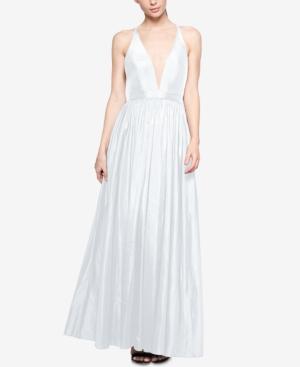 Fame And Partners Moon Dance Plunging V-neck Dress