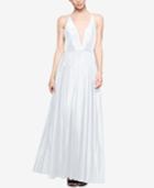 Fame And Partners Moon Dance Plunging V-neck Dress