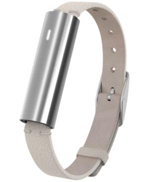 Misfit Unisex Ray Cream Leather Band Activity Tracker 12x38mm Mis1002