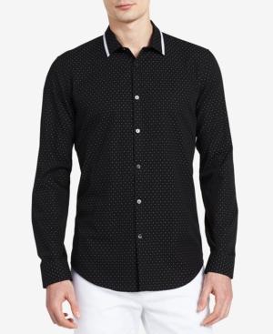 Calvin Klein Men's Slim-fit Deco Dobby Shirt