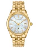Citizen Women's Eco-drive Corso Gold-tone Stainless Steel Bracelet Watch 36.2mm, A Macy's Exclusive Style