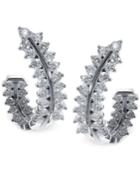 Effy Diamond Hoop Earrings (1-1/2 Ct. T.w.) In 14k White Gold