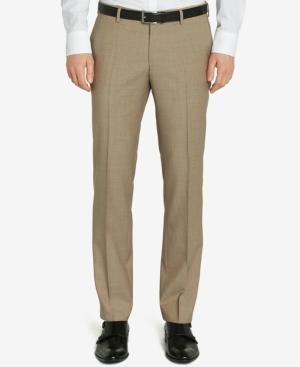Boss Black Slim-fit Virgin Wool Dress Pants