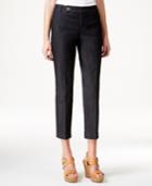 Style & Co. Tummy-control Chambray Cropped Pants, Only At Macy's