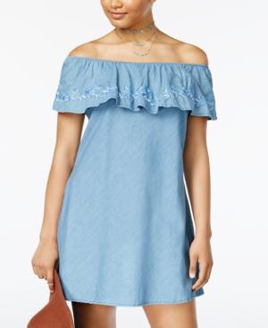 American Rag Juniors' Denim Shift Dress, Only At Macy's