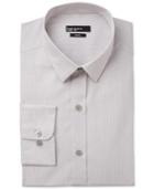 Bar Iii Slim-fit Soft Tan Blue Stripe Dress Shirt, Only At Macy's