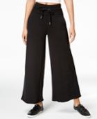 Calvin Klein Performance High-waist Wide-leg Ankle Pants