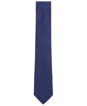 Boss Men's Tonal Striped & Dotted Silk Tie