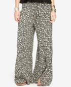 Denim & Supply Ralph Lauren Wide-leg Floral-print Pants