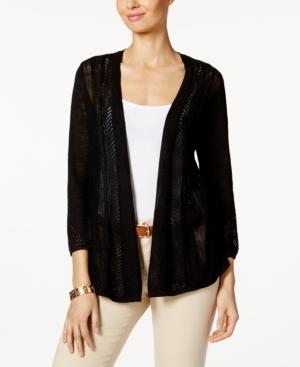 Charter Club Pointelle Cardigan, Created For Macy's