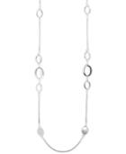 Nine West Silver-tone Long Strand Necklace