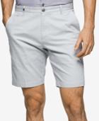 Calvin Klein Men's Slim-fit Tonal Stripe 9 Shorts