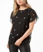 Rachel Rachel Roy Star-print Top, Created For Macy's