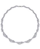Danori Crystal And Pave 16-1/2 Collar Necklace, Created For Macy's