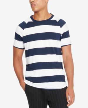 Kenneth Cole New York Men's Raglan Stripe T-shirt