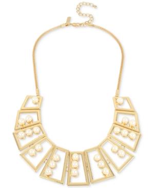 M. Haskell For Inc International Concepts Geometric Statement Necklace, Created For Macy's